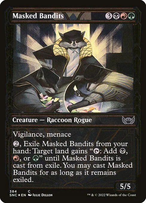 Masked Bandits 384/281