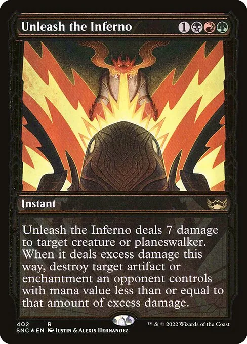 Unleash the Inferno 402/281