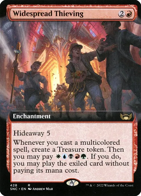 Widespread Thieving 428/281