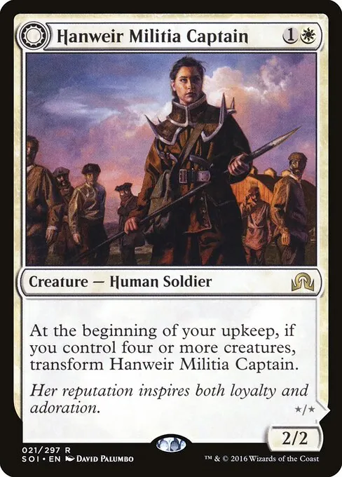 Hanweir Militia Captain // Westvale Cult Leader 021/297