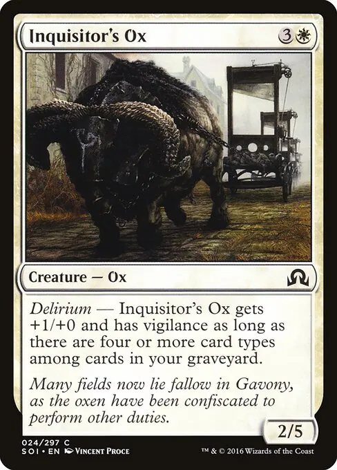Inquisitor's Ox 024/297