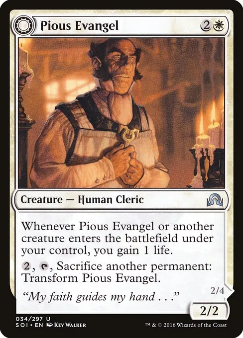 Pious Evangel // Wayward Disciple 034/297
