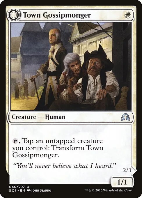 Town Gossipmonger // Incited Rabble 046/297