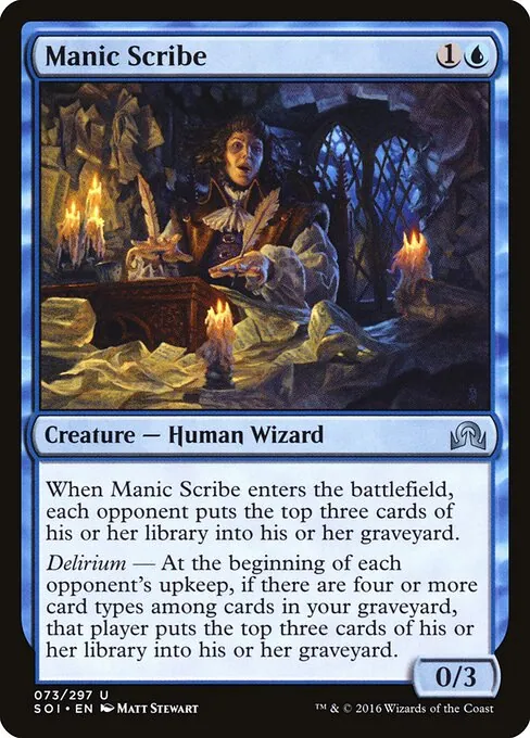 Manic Scribe 073/297