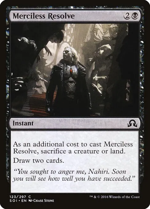 Merciless Resolve 123/297