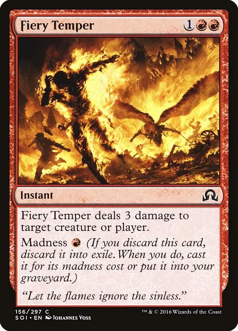 Fiery Temper 156/297