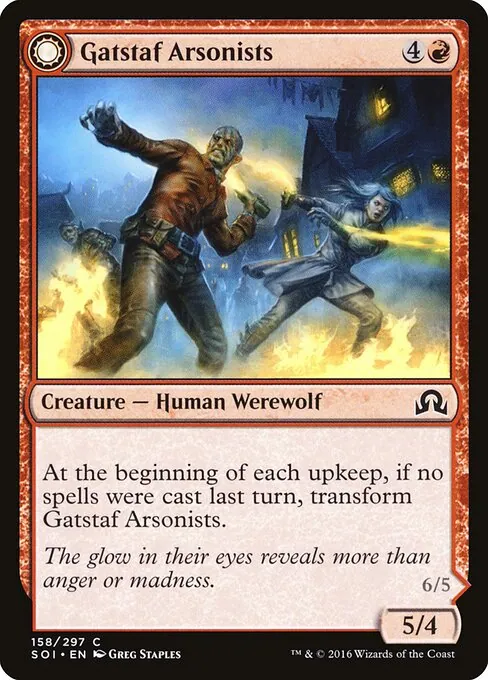 Gatstaf Arsonists // Gatstaf Ravagers 158/297