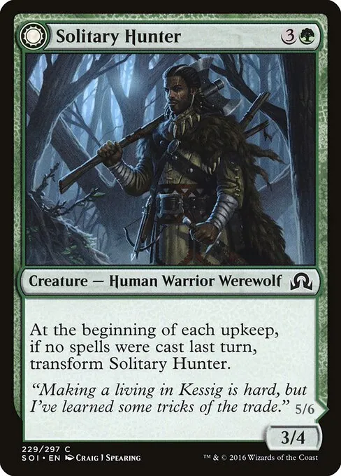 Solitary Hunter // One of the Pack 229/297
