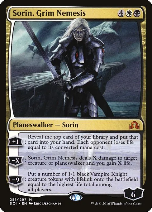 Sorin, Grim Nemesis 251/297