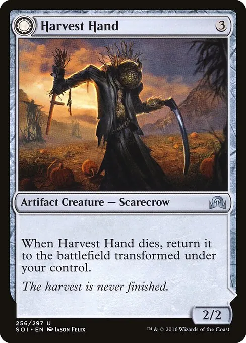 Harvest Hand // Scrounged Scythe 256/297