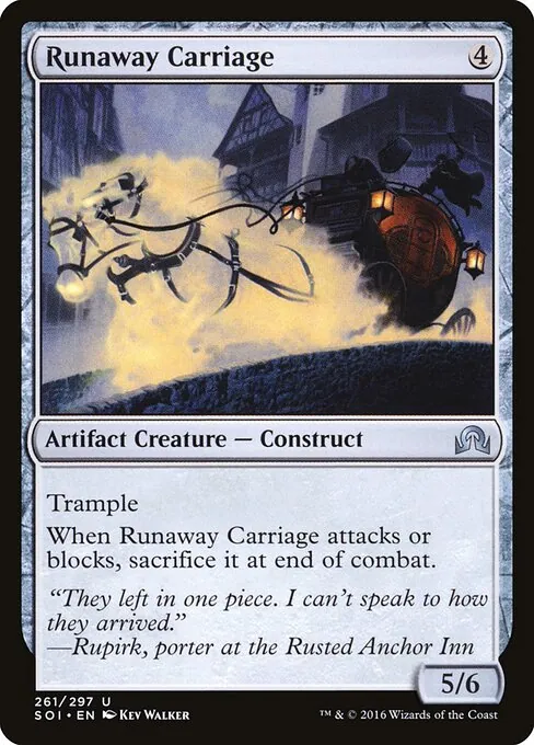 Runaway Carriage 261/297