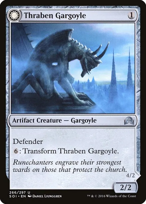 Thraben Gargoyle // Stonewing Antagonizer 266/297