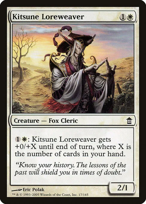 Kitsune Loreweaver 017/165