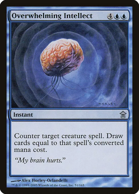 Overwhelming Intellect 051/165
