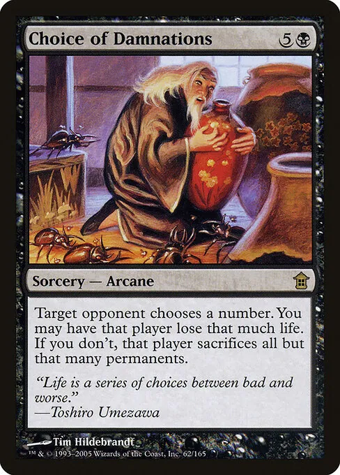 Choice of Damnations 062/165