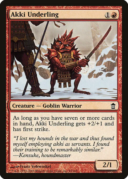 Akki Underling 093/165