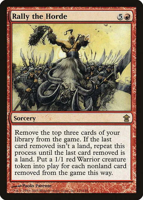 Rally the Horde 110/165
