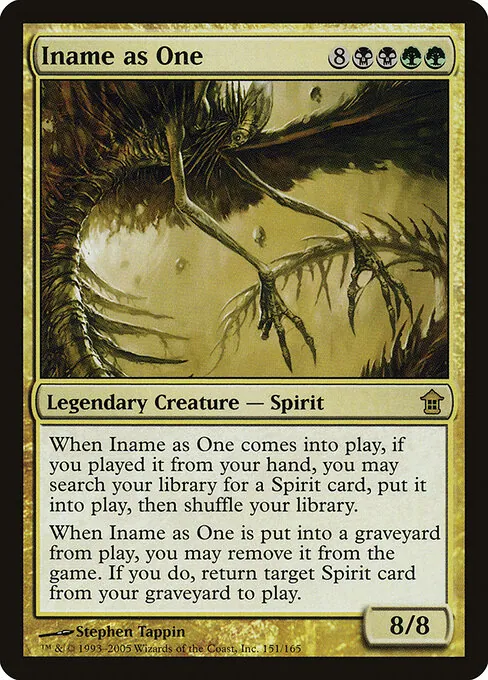 Iname as One 151/165