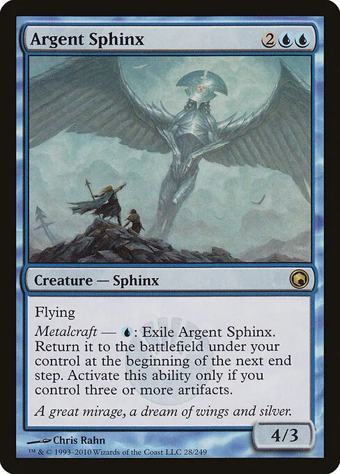 Argent Sphinx 028/249