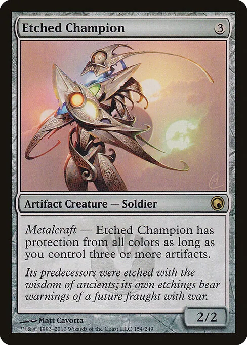 Etched Champion 154/249