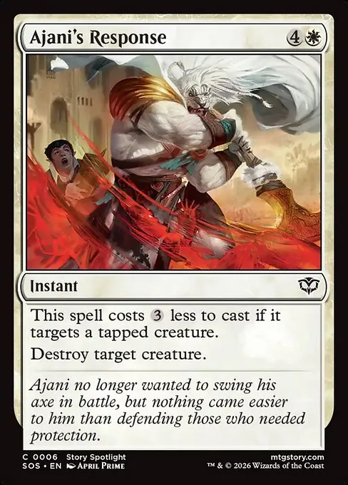 Ajani's Response 006/281