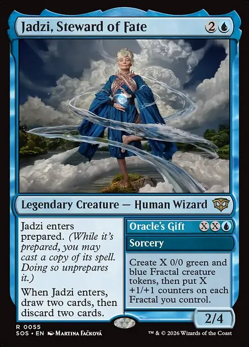 Jadzi, Steward of Fate // Oracle's Gift 055/281