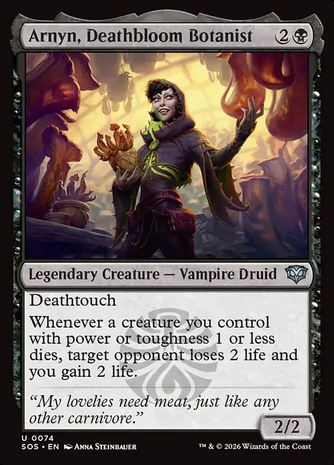 Arnyn, Deathbloom Botanist 074/281