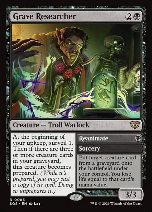 Grave Researcher // Reanimate 085/281