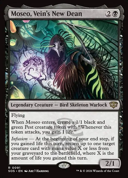 Moseo, Vein's New Dean 091/281