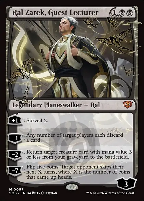 Ral Zarek, Guest Lecturer 097/281