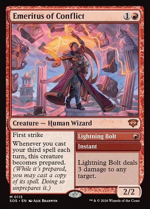 Emeritus of Conflict // Lightning Bolt 113/281