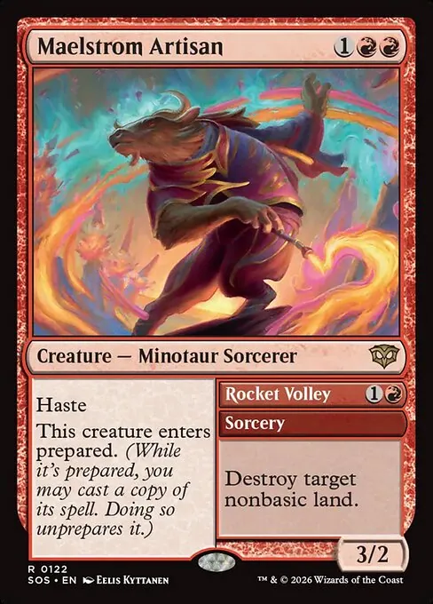 Maelstrom Artisan // Rocket Volley 122/281