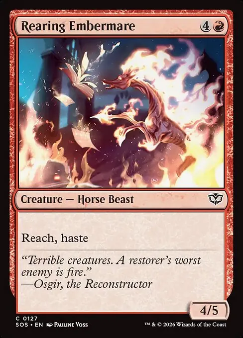 Rearing Embermare 127/281