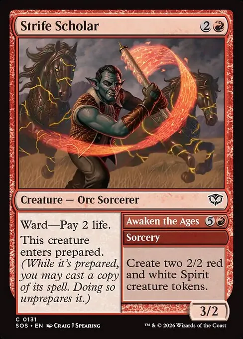 Strife Scholar // Awaken the Ages 131/281