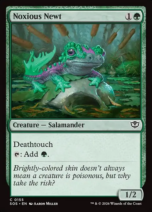 Noxious Newt 155/281
