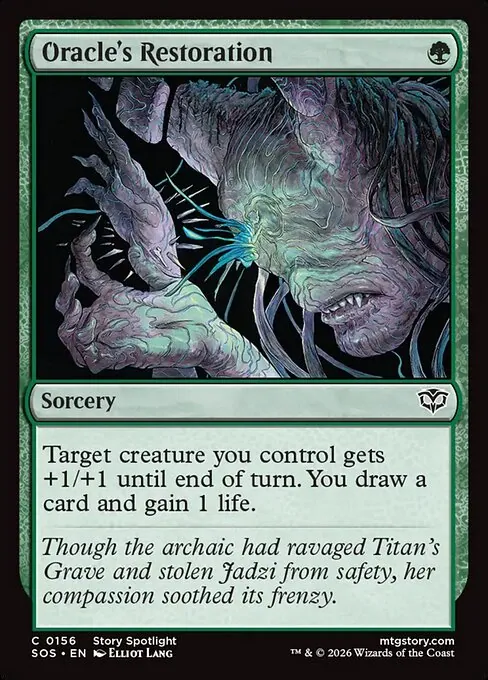 Oracle's Restoration 156/281