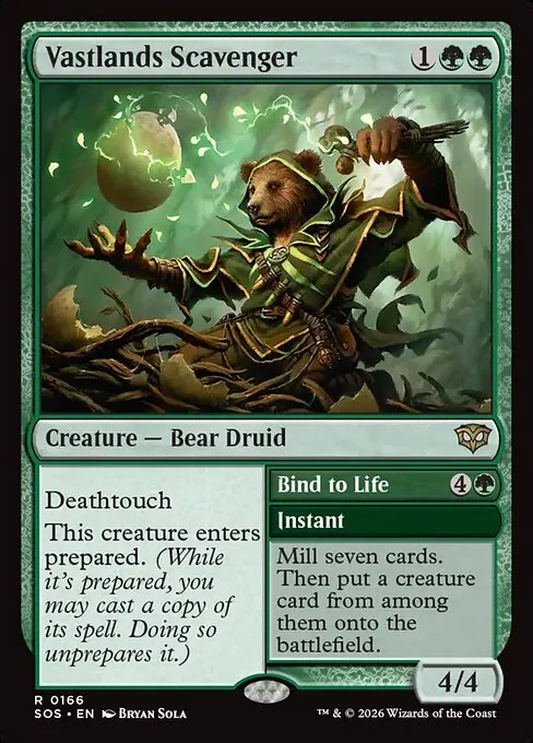 Vastlands Scavenger // Bind to Life 166/281