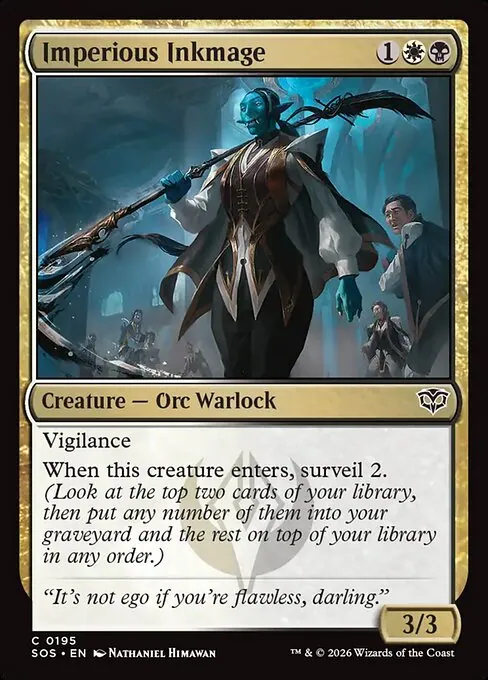Imperious Inkmage 195/281