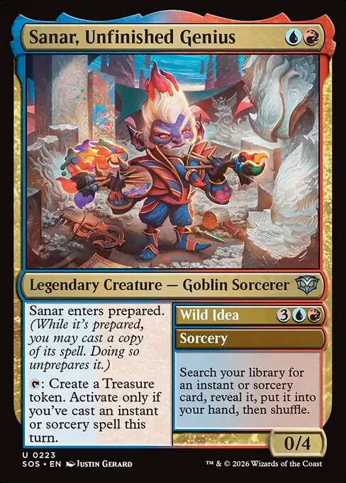 Sanar, Unfinished Genius // Wild Idea 223/281