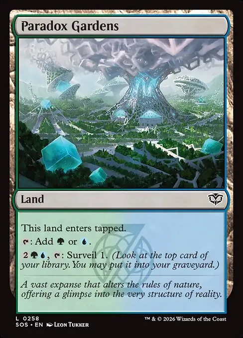 Paradox Gardens 258/281