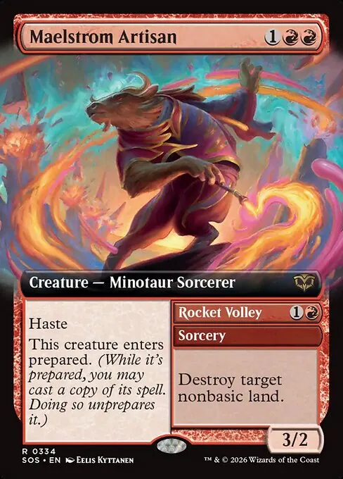 Maelstrom Artisan // Rocket Volley 334/281