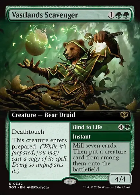 Vastlands Scavenger // Bind to Life 342/281