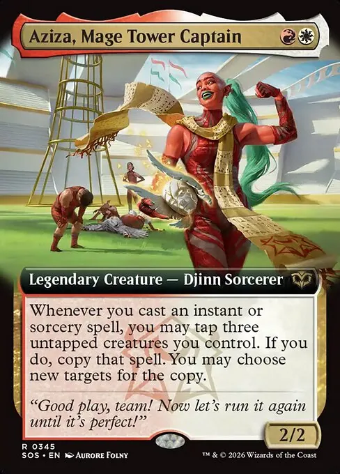 Aziza, Mage Tower Captain 345/281