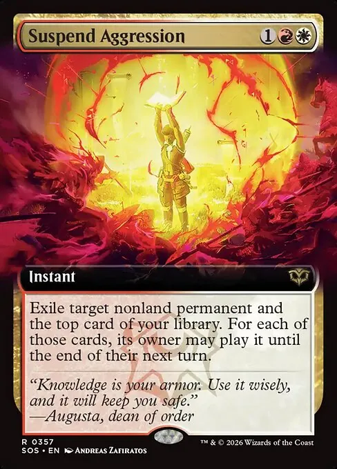 Suspend Aggression 357/281