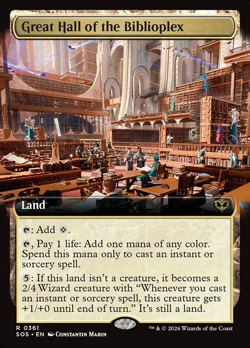 Great Hall of the Biblioplex 361/281