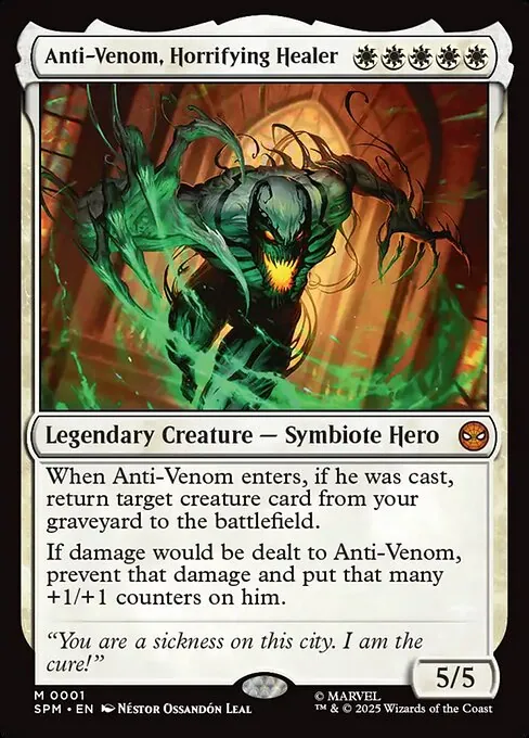 Anti-Venom, Horrifying Healer 001/198