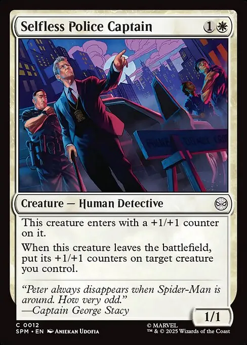 Selfless Police Captain 012/198