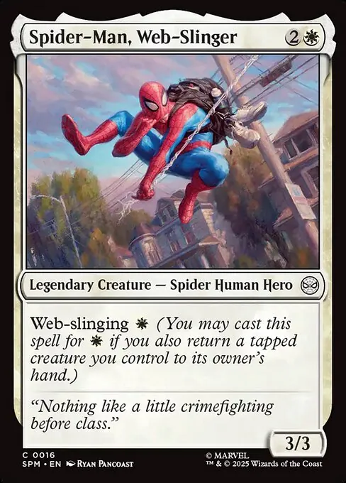 Spider-Man, Web-Slinger 016/198