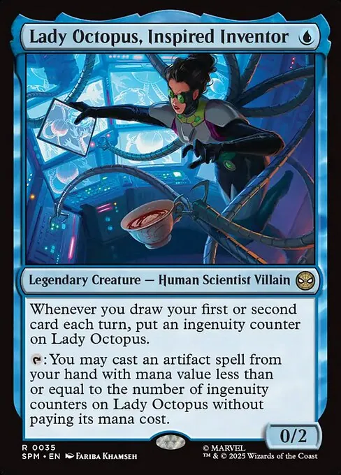 Lady Octopus, Inspired Inventor 035/198