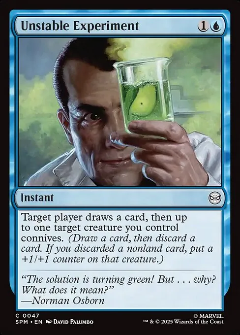 Unstable Experiment 047/198